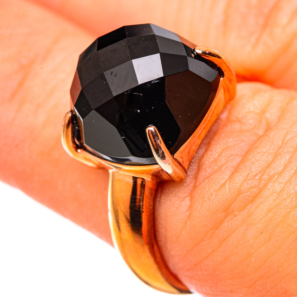 Black Onyx Rings handcrafted by Ana Silver Co - RING114716