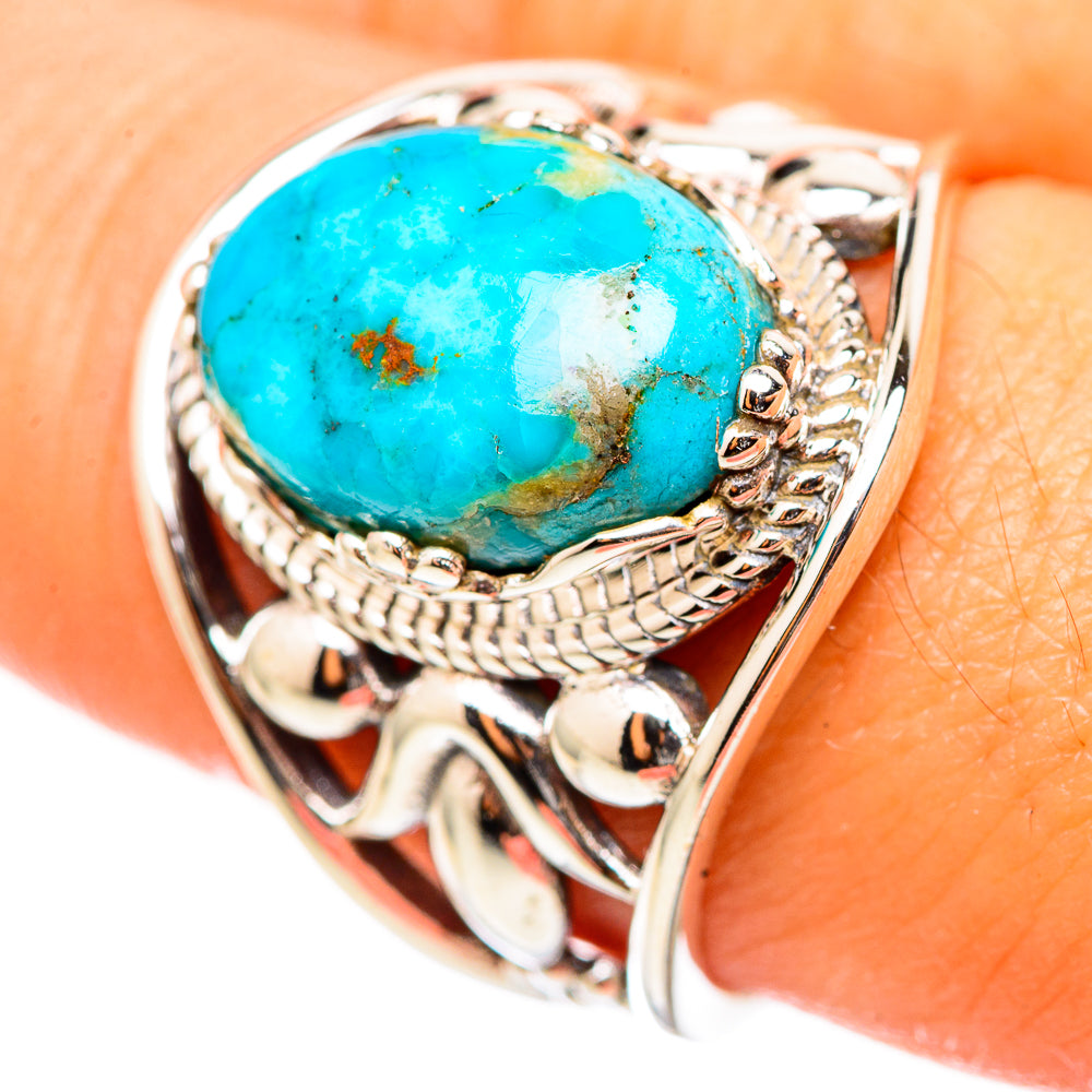 Chrysocolla Rings handcrafted by Ana Silver Co - RING114722