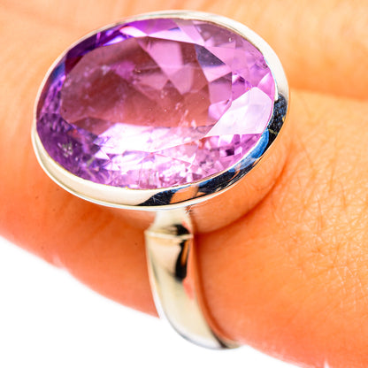 Amethyst Rings handcrafted by Ana Silver Co - RING114736
