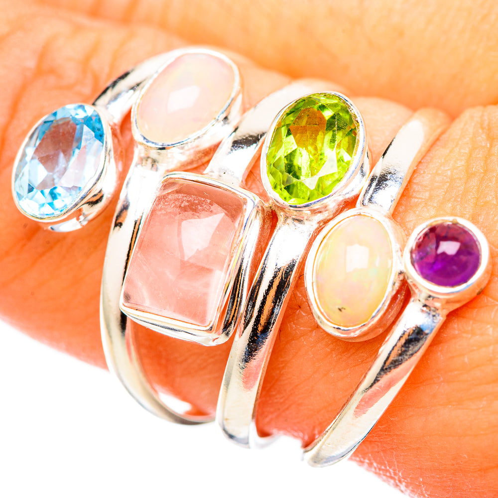 Multi-Stone Rings handcrafted by Ana Silver Co - RING114744