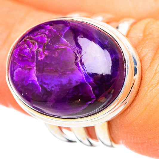 Sugilite Rings handcrafted by Ana Silver Co - RING114761