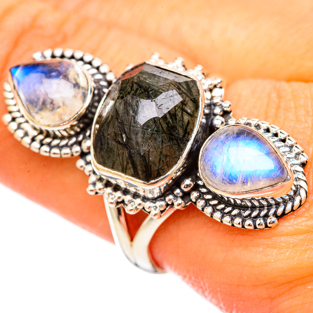 Rutilated Quartz Rings handcrafted by Ana Silver Co - RING114764