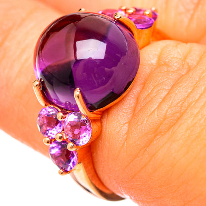 Amethyst Rings handcrafted by Ana Silver Co - RING114785