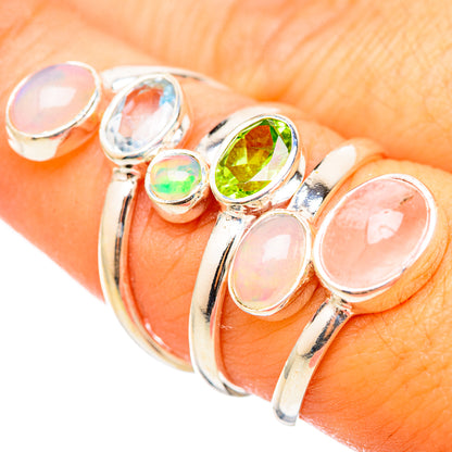Multi-Stone Rings handcrafted by Ana Silver Co - RING114789