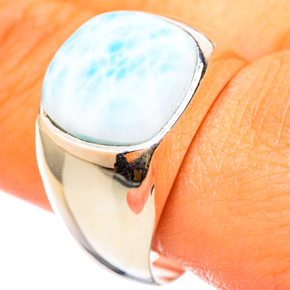 Larimar Rings handcrafted by Ana Silver Co - RING114794