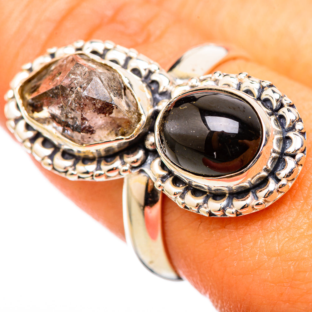Herkimer Diamond Rings handcrafted by Ana Silver Co - RING114809