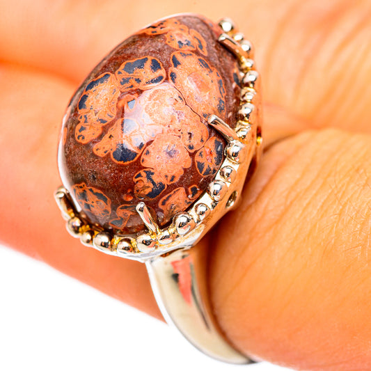 Poppy Jasper Rings handcrafted by Ana Silver Co - RING114827