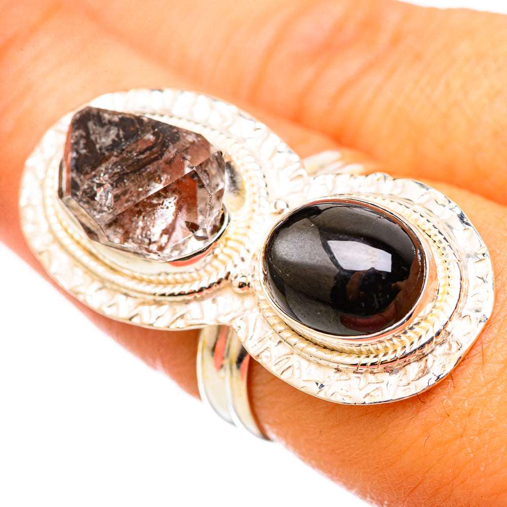 Herkimer Diamond Rings handcrafted by Ana Silver Co - RING114834