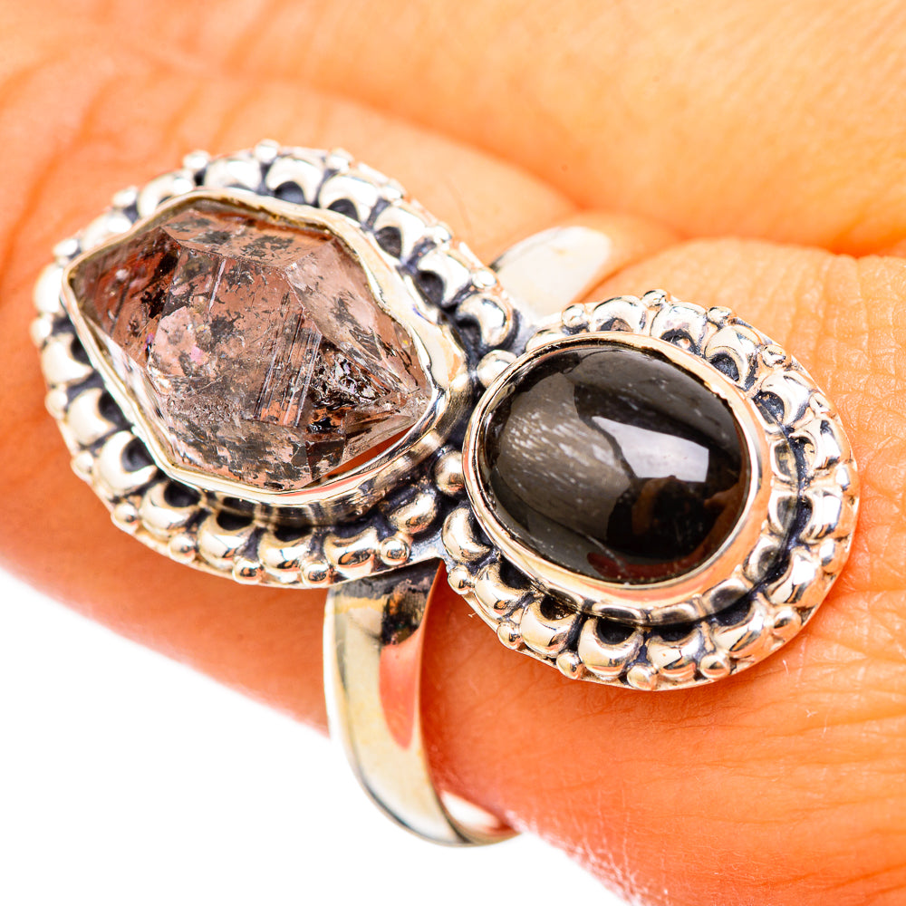 Herkimer Diamond Rings handcrafted by Ana Silver Co - RING114856