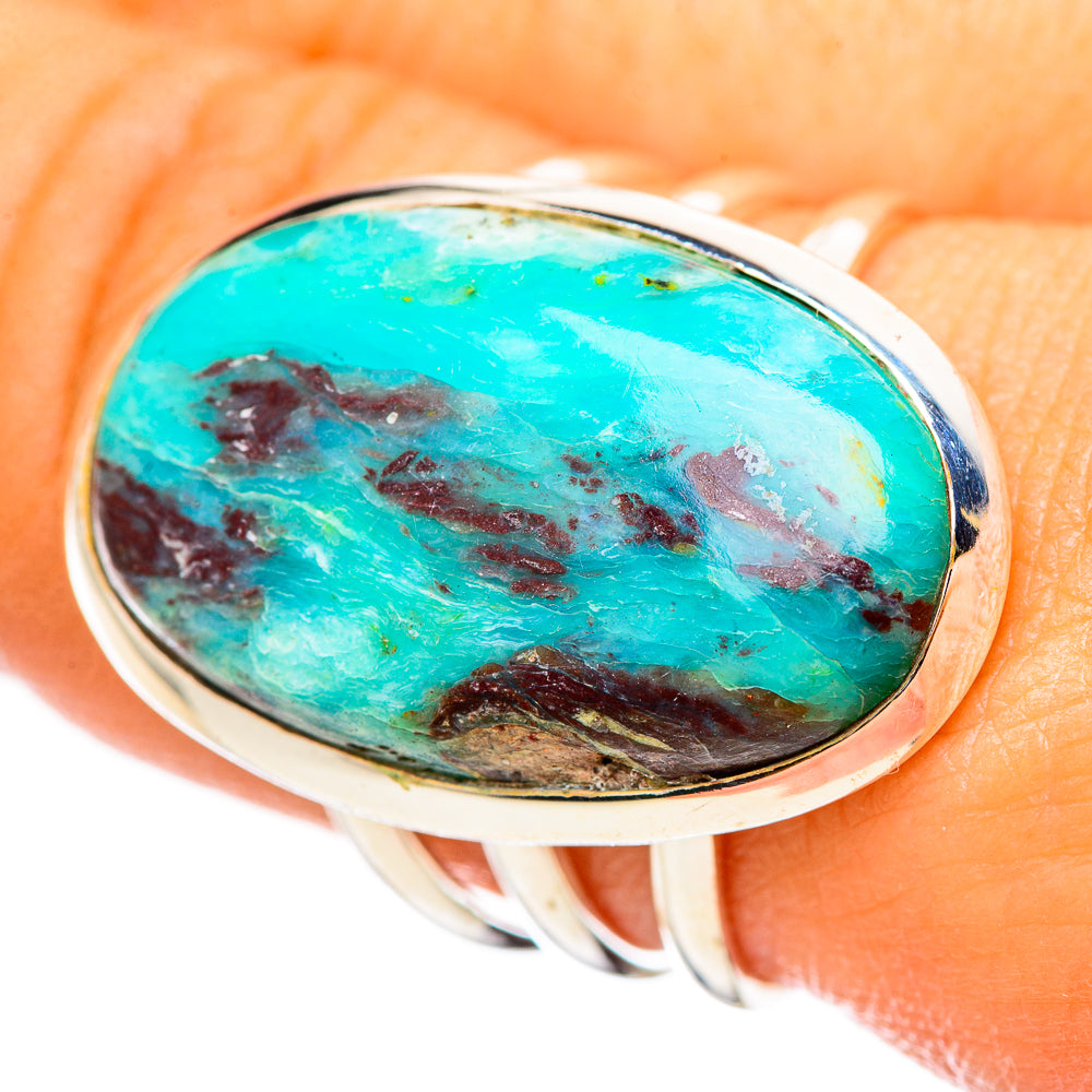 Peruvian Opal Rings handcrafted by Ana Silver Co - RING114868