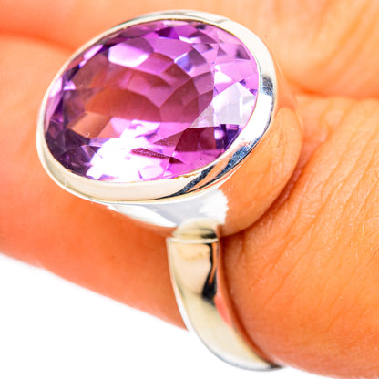 Amethyst Rings handcrafted by Ana Silver Co - RING114876