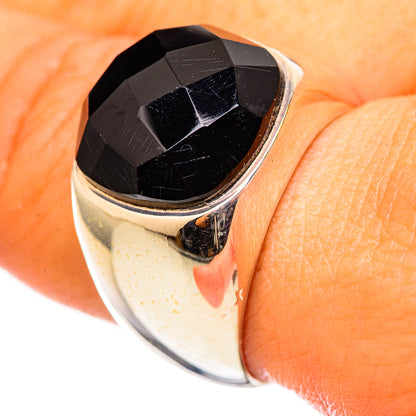 Black Onyx Rings handcrafted by Ana Silver Co - RING114879