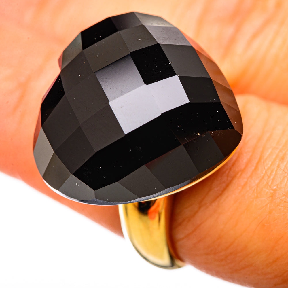 Black Onyx Rings handcrafted by Ana Silver Co - RING114896