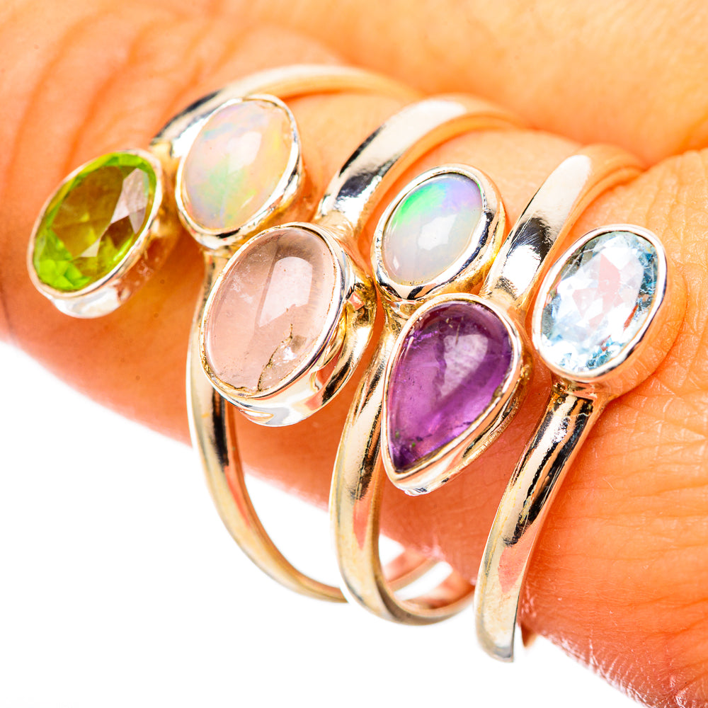 Multi-Stone Rings handcrafted by Ana Silver Co - RING114900