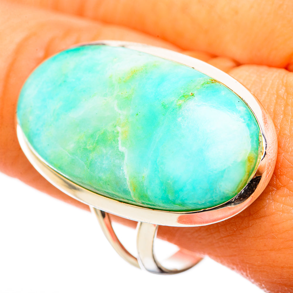 Peruvian Opal Rings handcrafted by Ana Silver Co - RING114901