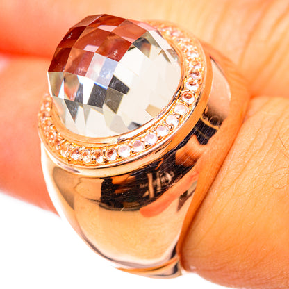 White Quartz Rings handcrafted by Ana Silver Co - RING114918