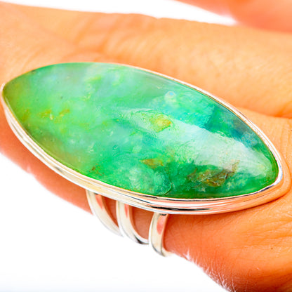 Peruvian Opal Rings handcrafted by Ana Silver Co - RING114927
