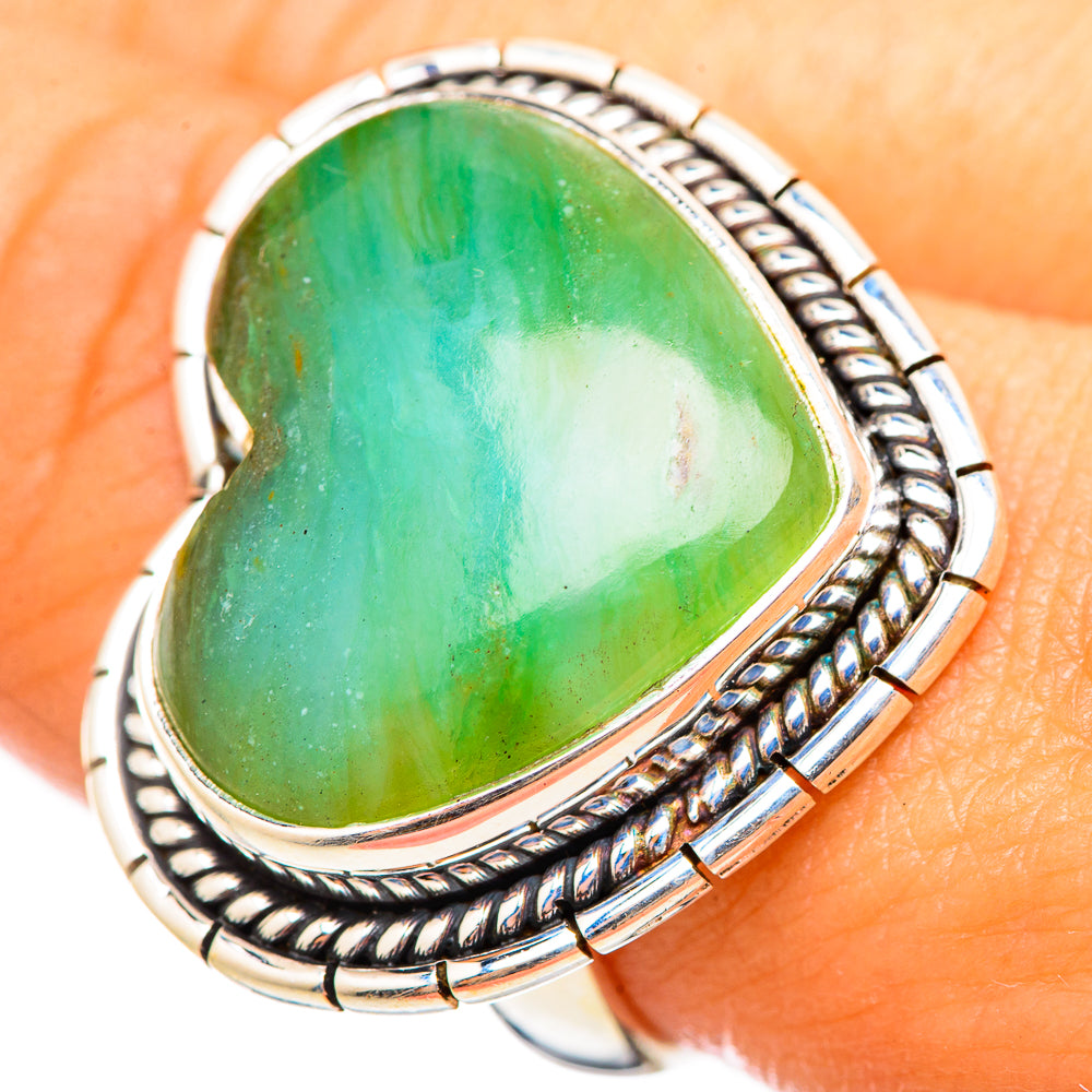 Peruvian Opal Rings handcrafted by Ana Silver Co - RING114928