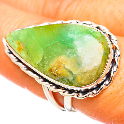 Peruvian Opal Rings handcrafted by Ana Silver Co - RING114929