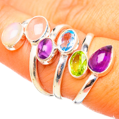 Multi-Stone Rings handcrafted by Ana Silver Co - RING114933