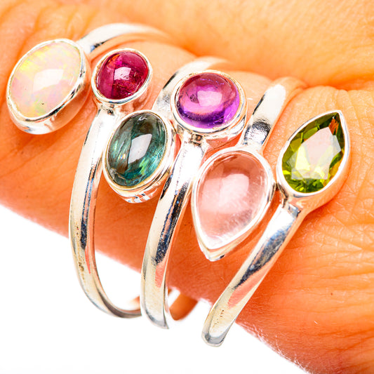 Multi-Stone Rings handcrafted by Ana Silver Co - RING114934