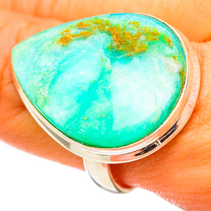 Peruvian Opal Rings handcrafted by Ana Silver Co - RING114941