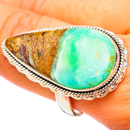 Peruvian Opal Rings handcrafted by Ana Silver Co - RING114943