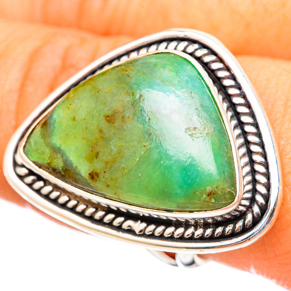 Peruvian Opal Rings handcrafted by Ana Silver Co - RING114944