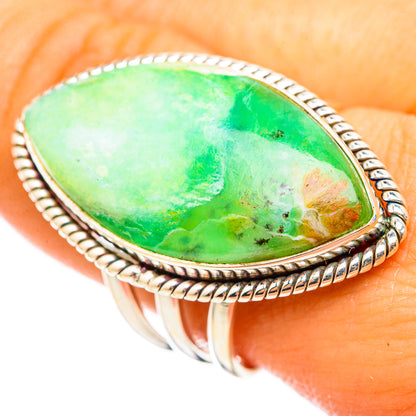 Peruvian Opal Rings handcrafted by Ana Silver Co - RING114946