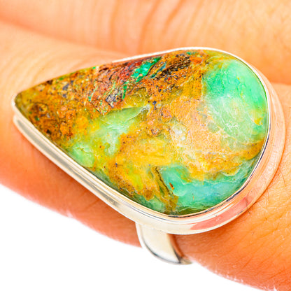 Peruvian Opal Rings handcrafted by Ana Silver Co - RING114958