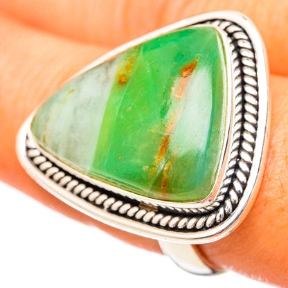 Peruvian Opal Rings handcrafted by Ana Silver Co - RING114961