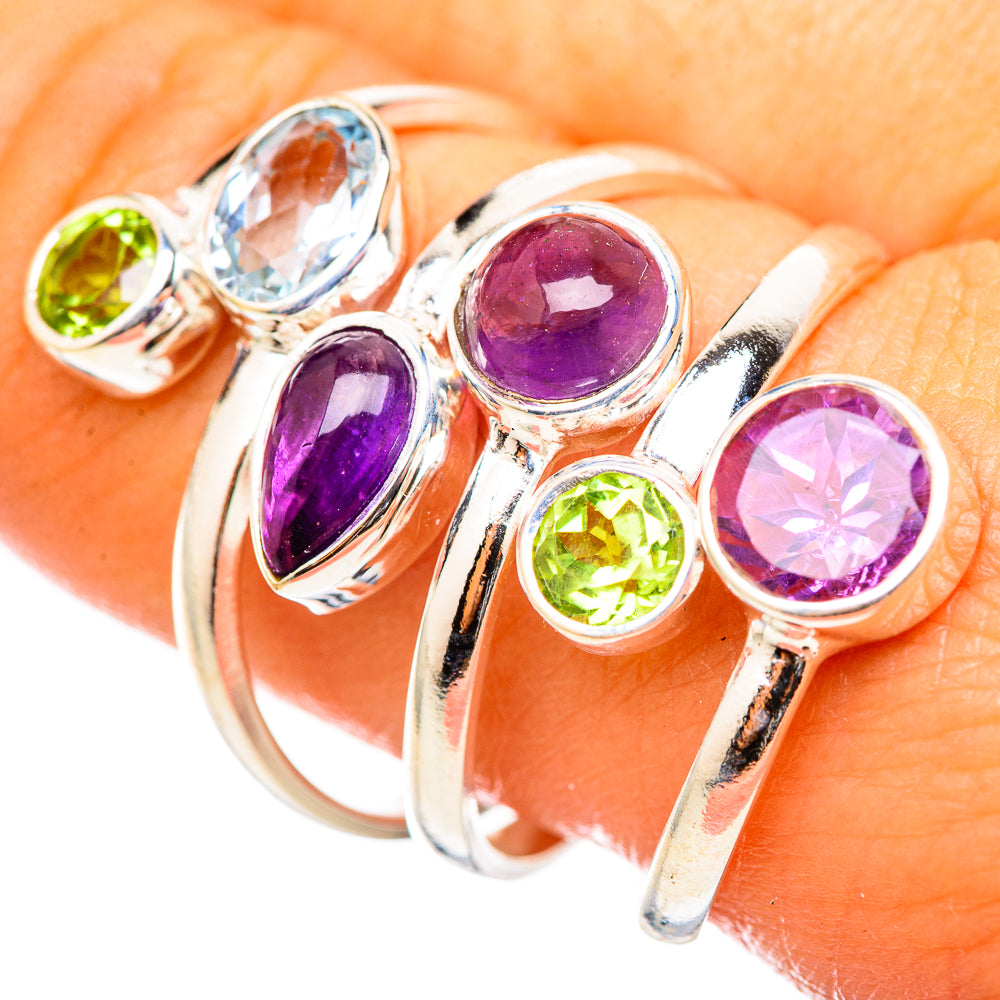 Multi-Stone Rings handcrafted by Ana Silver Co - RING114965