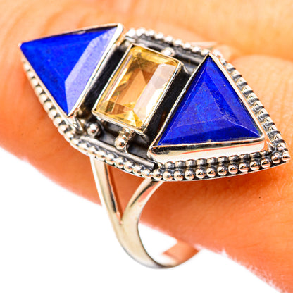 Lapis Lazuli Rings handcrafted by Ana Silver Co - RING114967