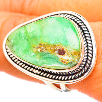 Peruvian Opal Rings handcrafted by Ana Silver Co - RING114975