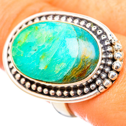 Peruvian Opal Rings handcrafted by Ana Silver Co - RING114979
