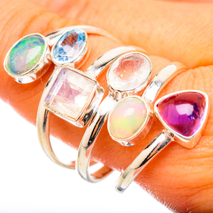Multi-Stone Rings handcrafted by Ana Silver Co - RING114982