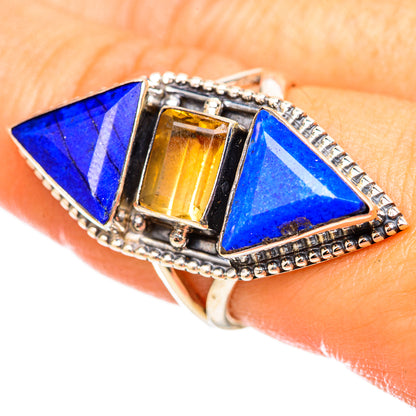 Lapis Lazuli Rings handcrafted by Ana Silver Co - RING114985