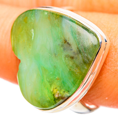 Peruvian Opal Rings handcrafted by Ana Silver Co - RING114992
