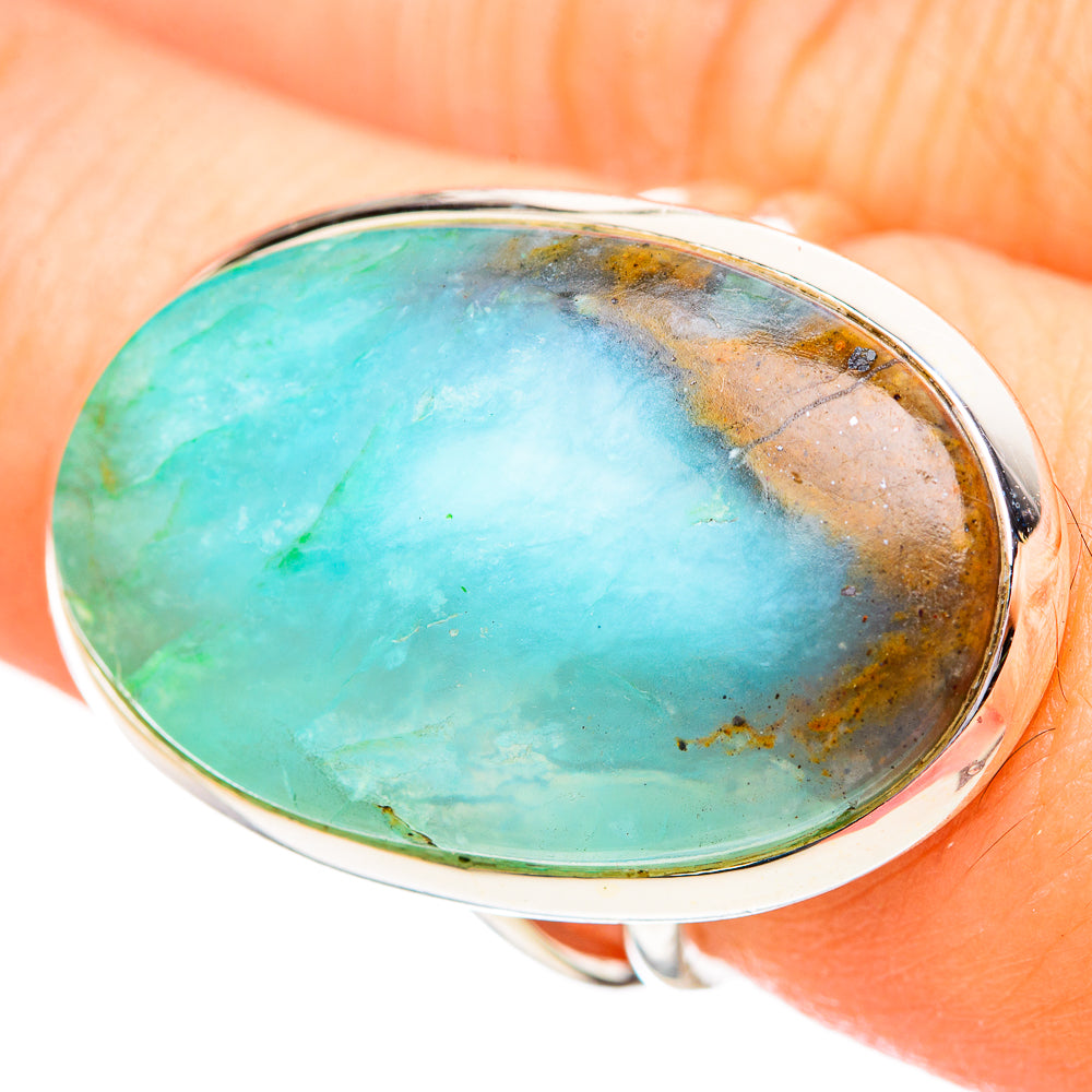 Larimar Rings handcrafted by Ana Silver Co - RING114999