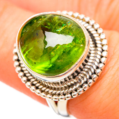 Peridot Rings handcrafted by Ana Silver Co - RING115001