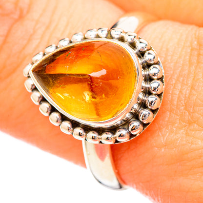 Citrine Rings handcrafted by Ana Silver Co - RING115005