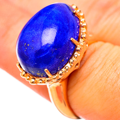 Lapis Lazuli Rings handcrafted by Ana Silver Co - RING115022