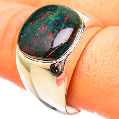 Bloodstone Rings handcrafted by Ana Silver Co - RING115028