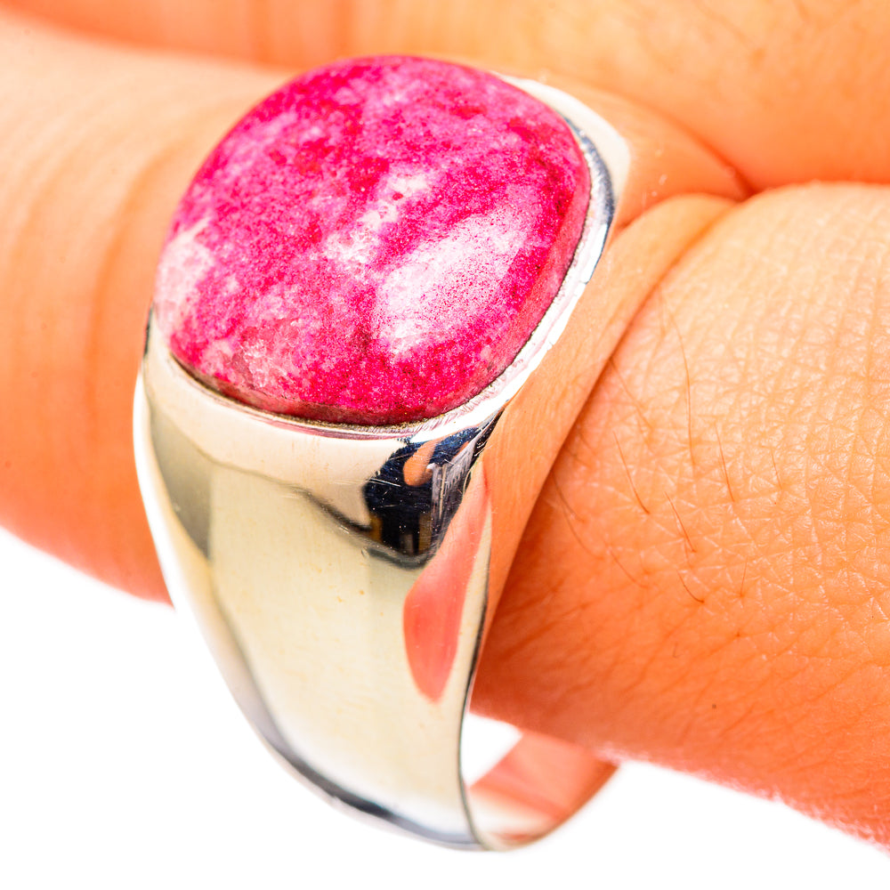 Thulite Rings handcrafted by Ana Silver Co - RING115034