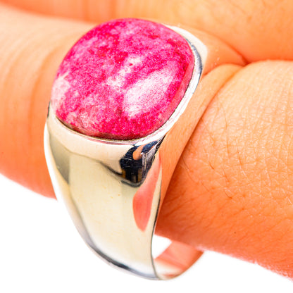 Thulite Rings handcrafted by Ana Silver Co - RING115034