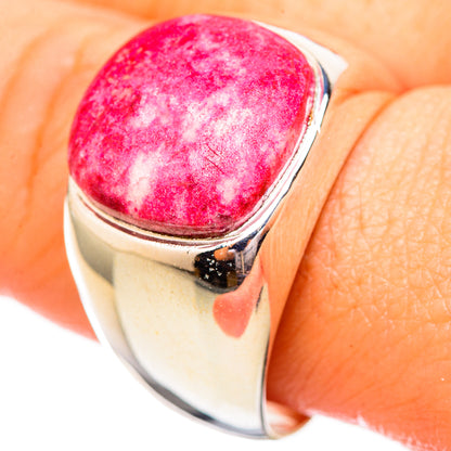 Thulite Rings handcrafted by Ana Silver Co - RING115059