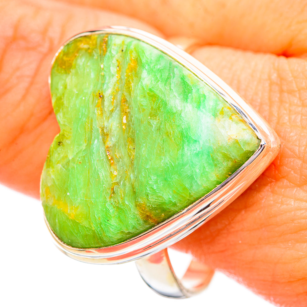 Peruvian Opal Rings handcrafted by Ana Silver Co - RING115079