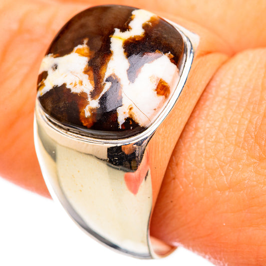 Peanut Wood Jasper Rings handcrafted by Ana Silver Co - RING115081