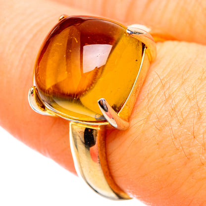 Citrine Rings handcrafted by Ana Silver Co - RING115127