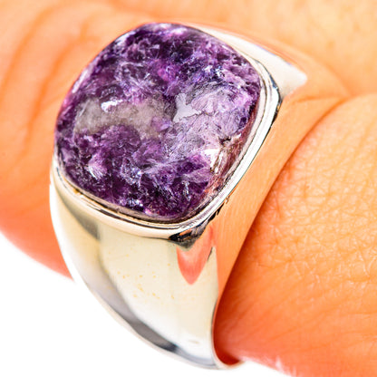 Charoite Rings handcrafted by Ana Silver Co - RING115132